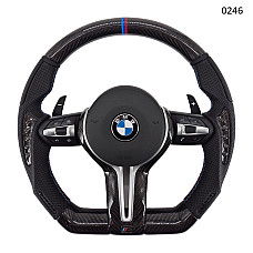 Μαύρο τιμόνι από ανθρακονήματα για BMW 5, 6, 7 σειράς F M Sport – 0246 - Sellzone.bg Μαύρο τιμόνι από ανθρακονήματα για BMW 5, 6, 7 σειράς F M Sport – 0246